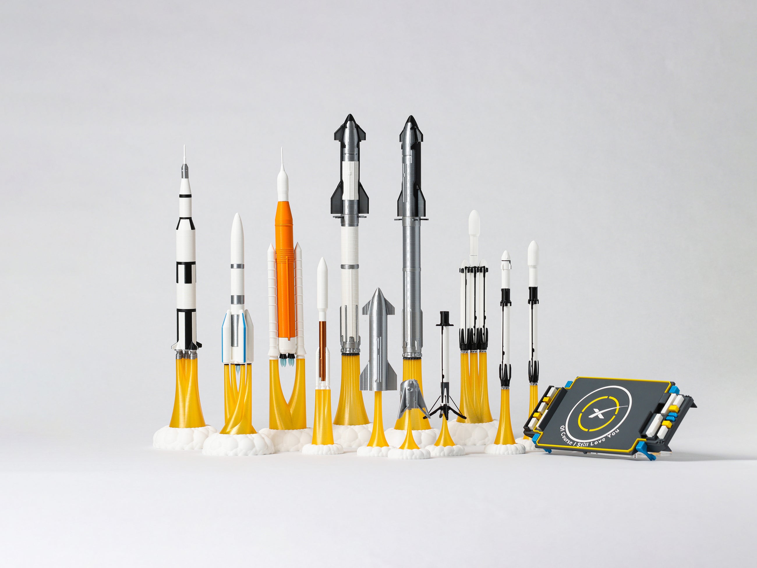 NASA Raketen Modelle