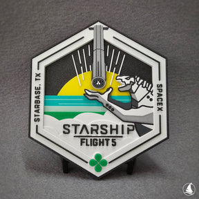 SpaceX Starship - Test flight 4 - 3D print patch