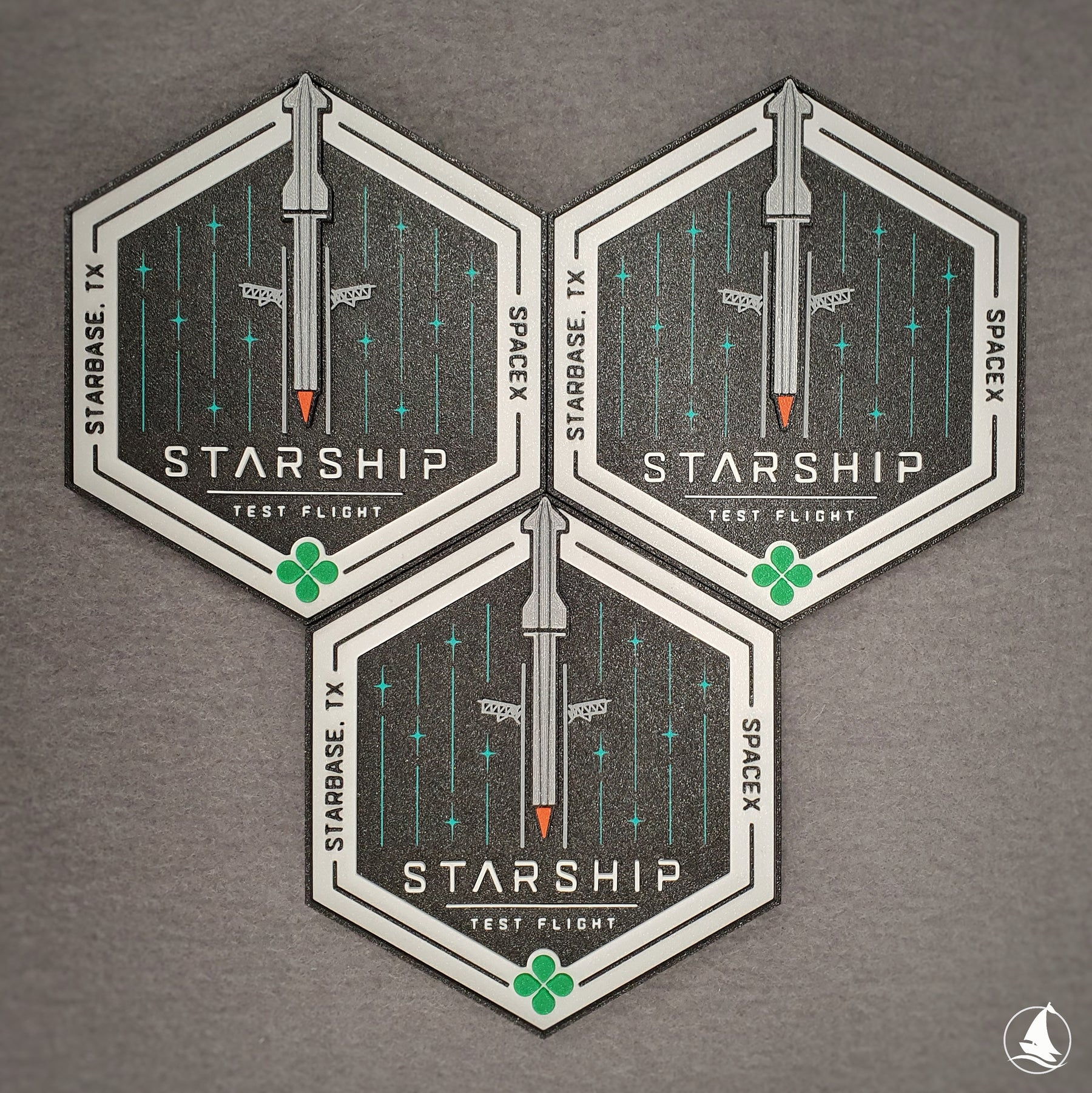 SpaceX Starship - Test Flight 1 - 3D Printed Patch