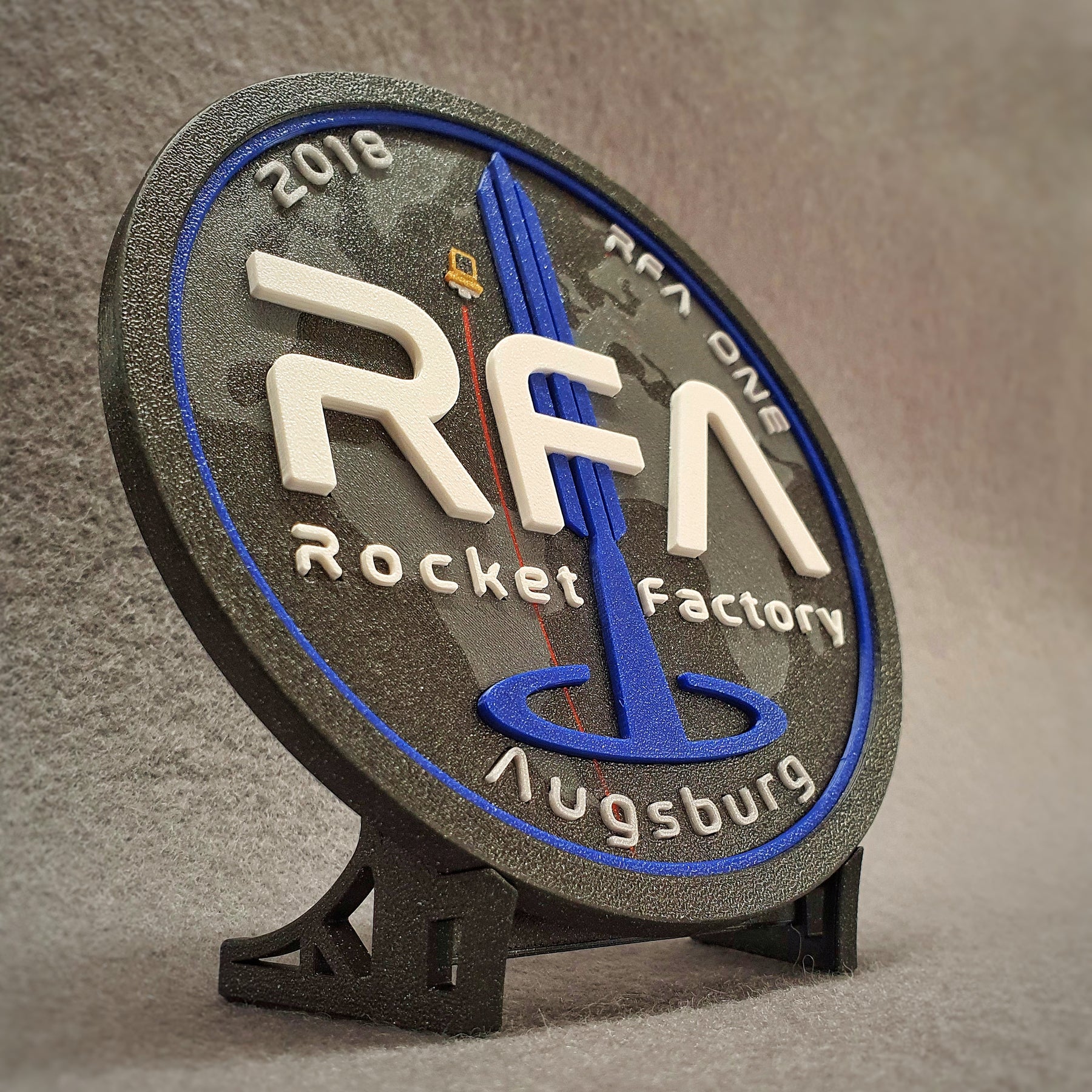 Rocket Factory Augsburg - Offizielles 3D-Druck Patch
